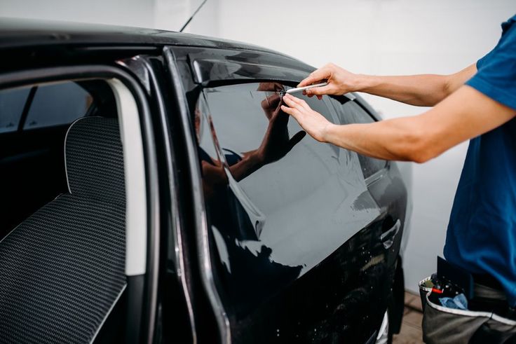 black paint car